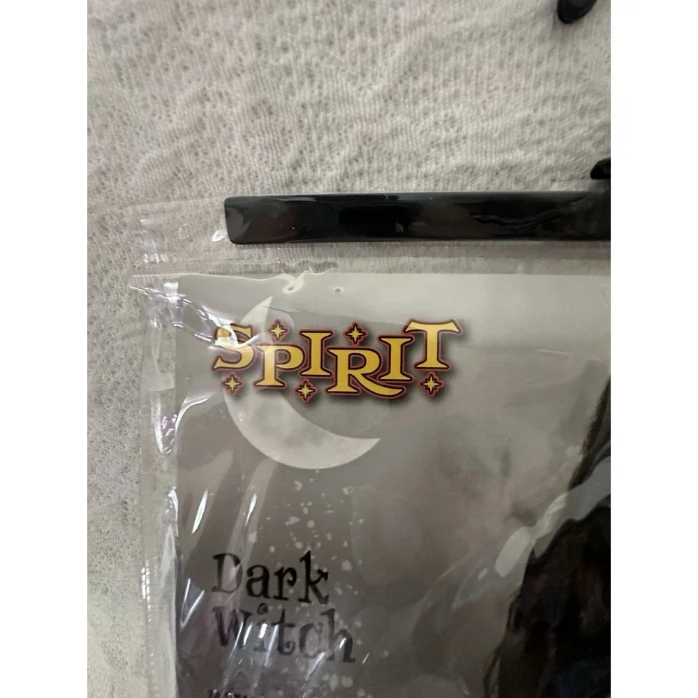 NEW Spirit Halloween Spooky/Stylish Dark Witch Child Costume Dress,Choker 12-14